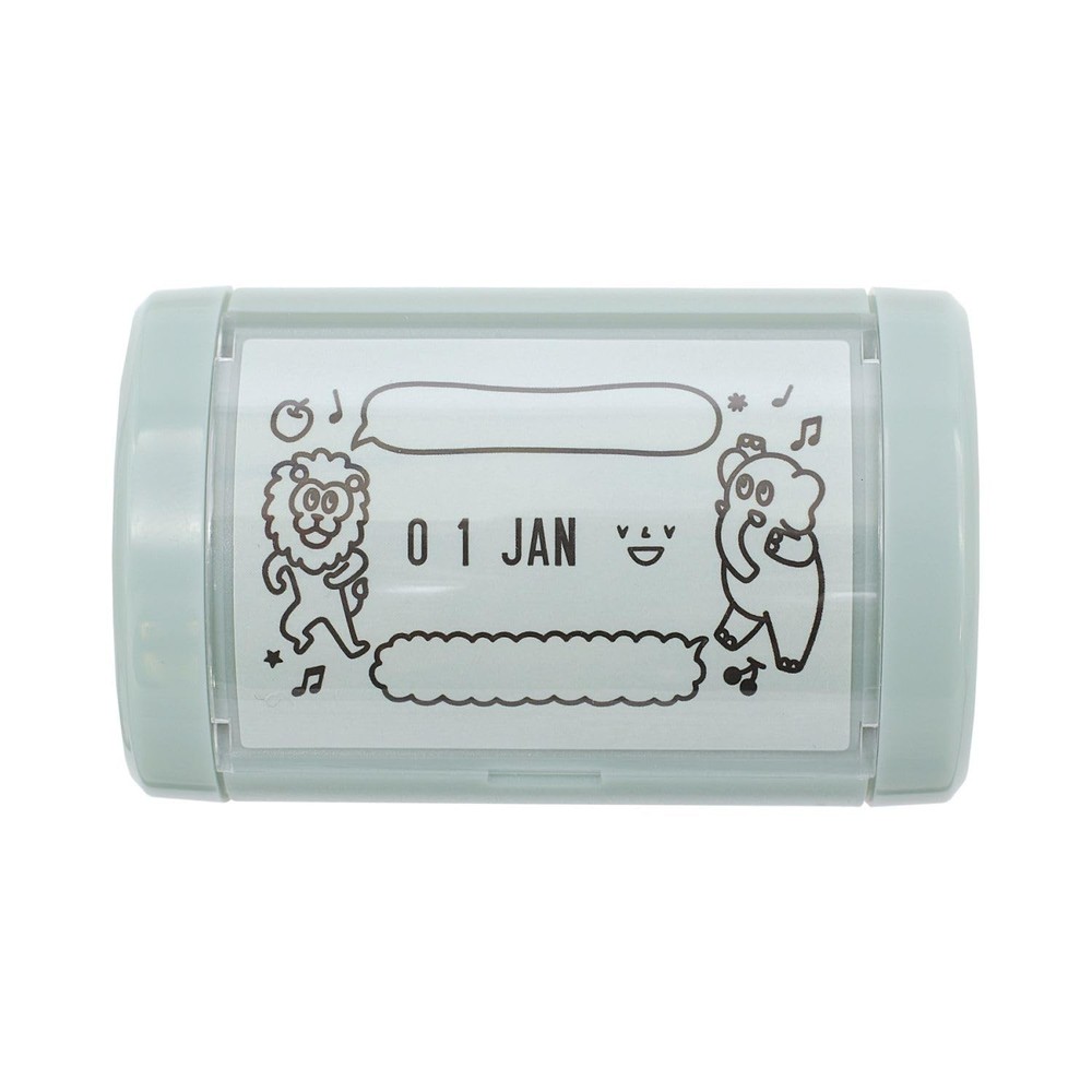 DESIGNPHIL 35457006 Rotating Stamp Date Animal Wipe Pattern