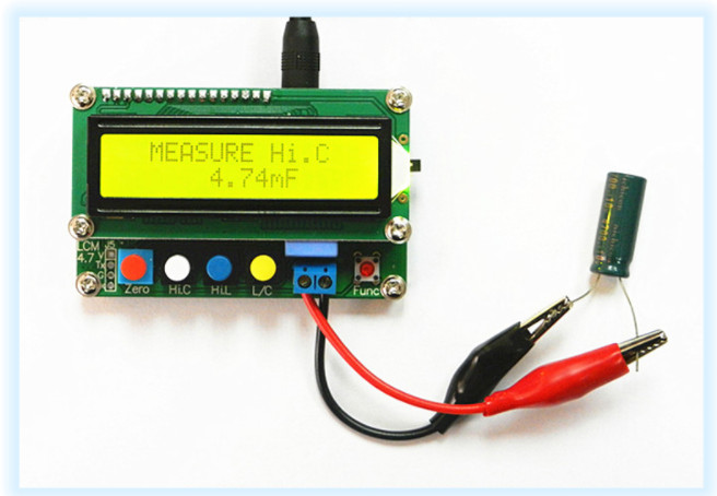 LC100-A Digital L/C Inductance Capacitance LCD Display Meter High Precision