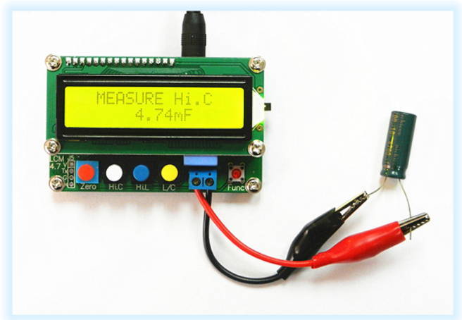 LC100-A Digital L/C Inductance Capacitance LCD Display Meter High Precision