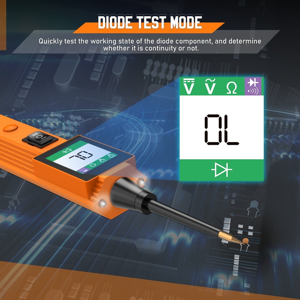 6V-30V Electrical Power Circuit Tester Probe Tester Electrical Circuit Analyzer