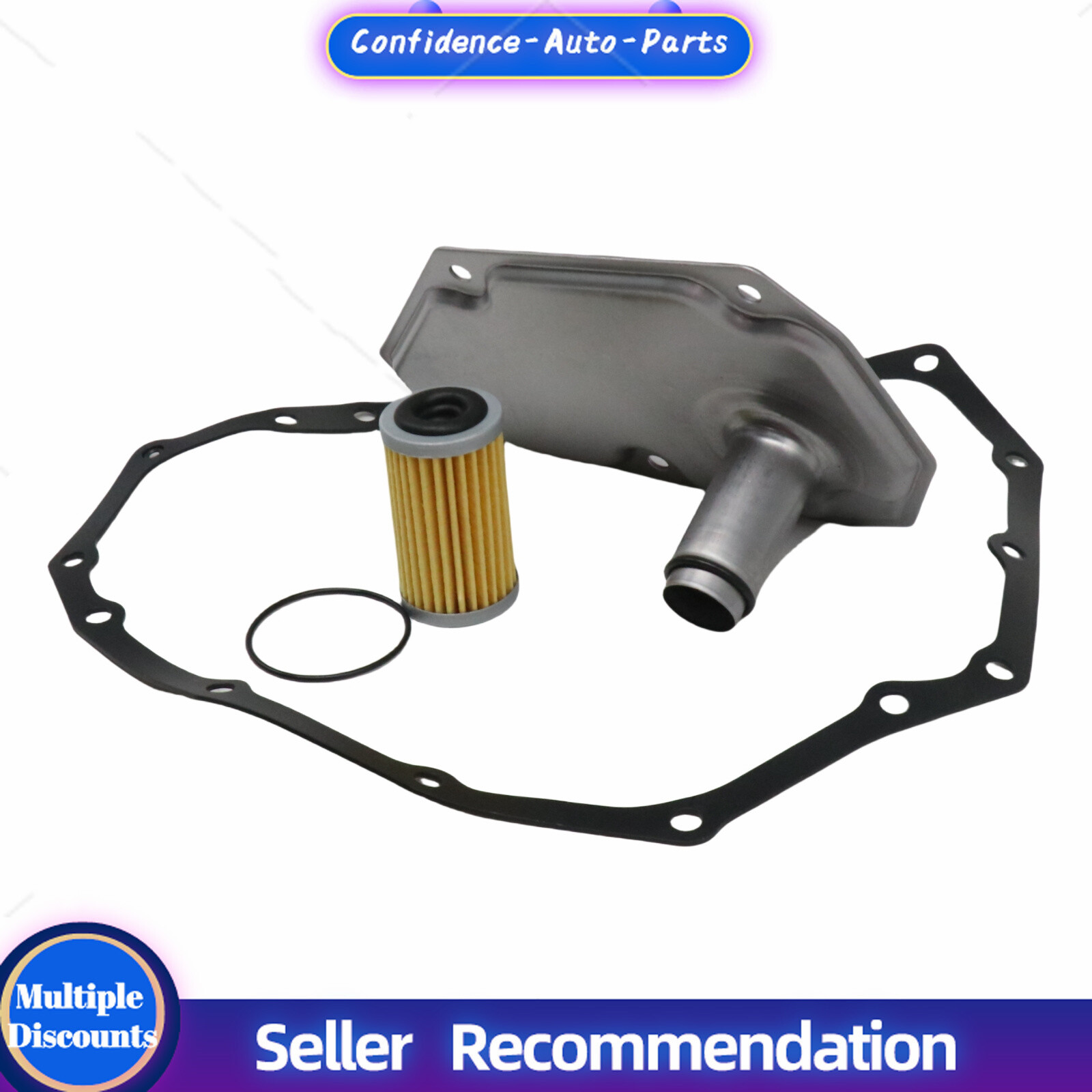 For Nissan Kicks 2018-2024 Versa 20-24 1.6L 3Pcs Transmission Oil Filter Gasket
