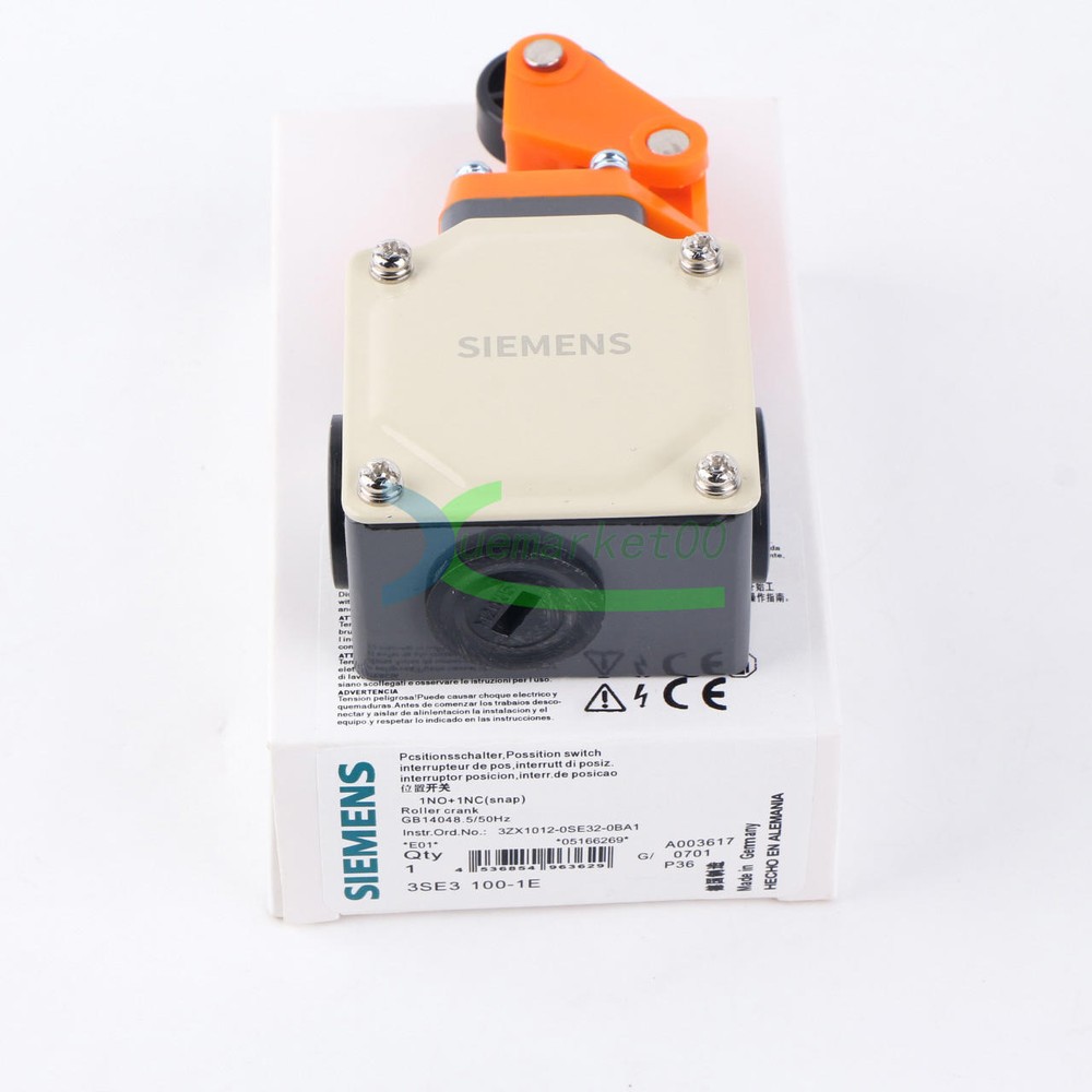 ONE New SIEMENS 3SE3100-1E Limit Switch
