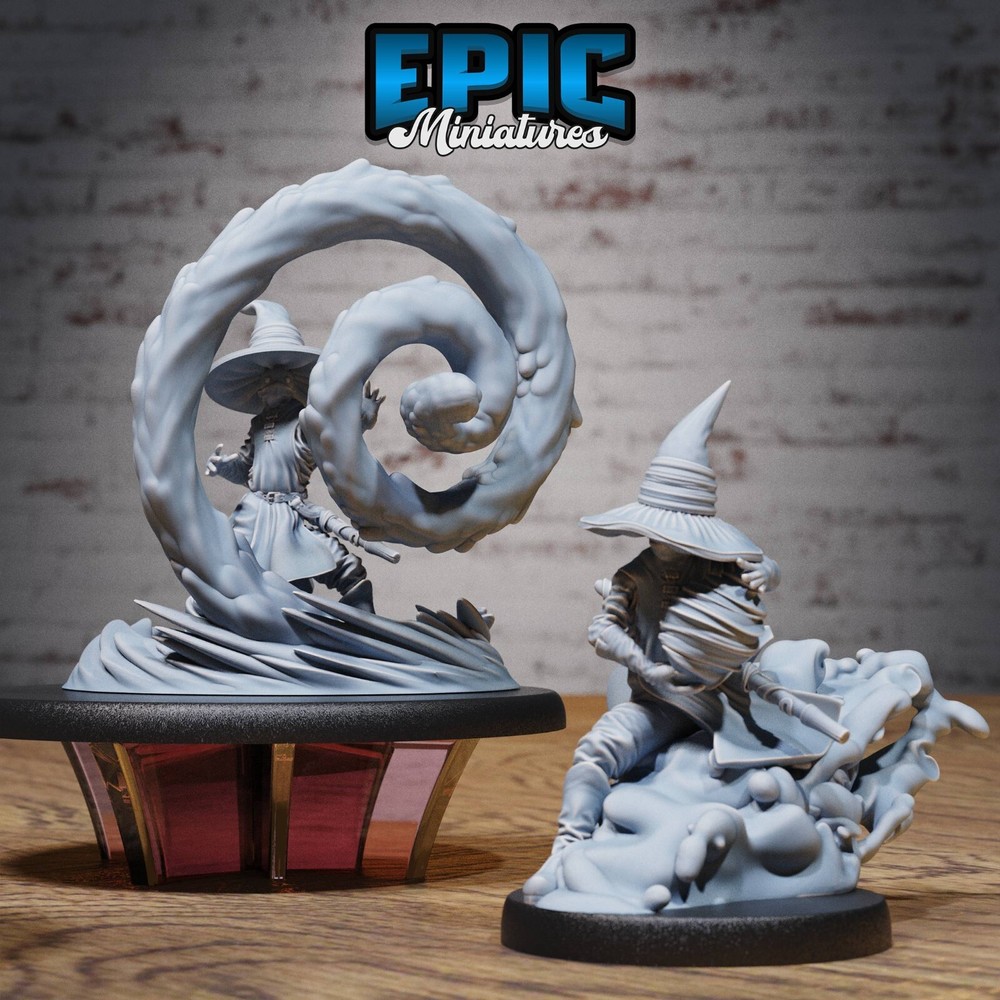 Wizard | D&D Dungeons and Dragons Tabletop Miniature 28mm Scale