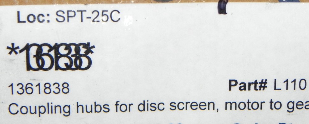 Maska Jaw Coupling Hub L110-1-3/8" Star-Flex