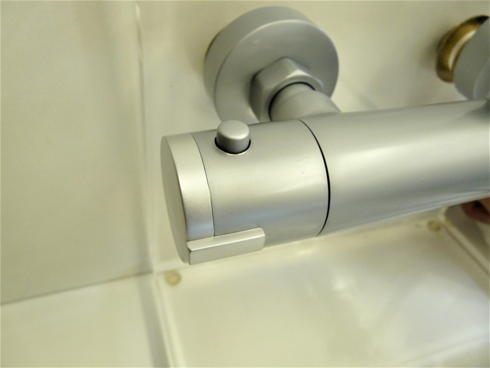 Chute Rain Shower Chrome Matte,Shower System,Shower Head, Thermostat, New, Java