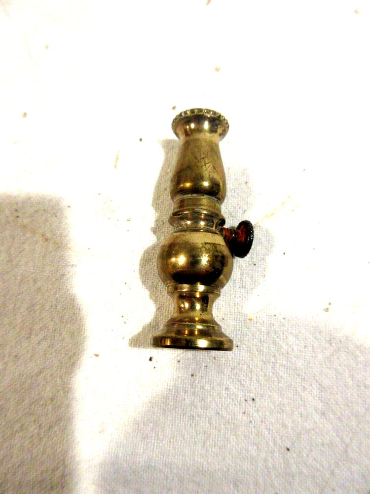 Mini Brass Oil Lamp-Non Working Show Only