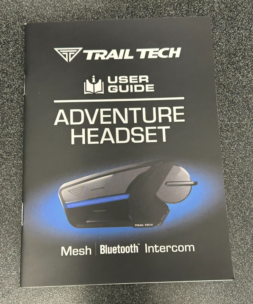 Trail Tech Adventure Headset Dual Kit Pair 061-DHS Mesh Intercom FREE SHIPPING