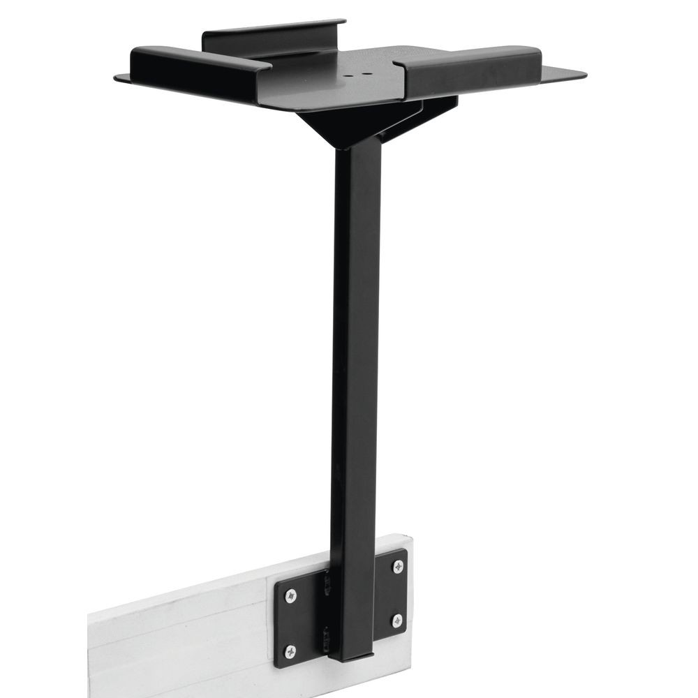 HUBERT Table Mount Scale Holder, Black