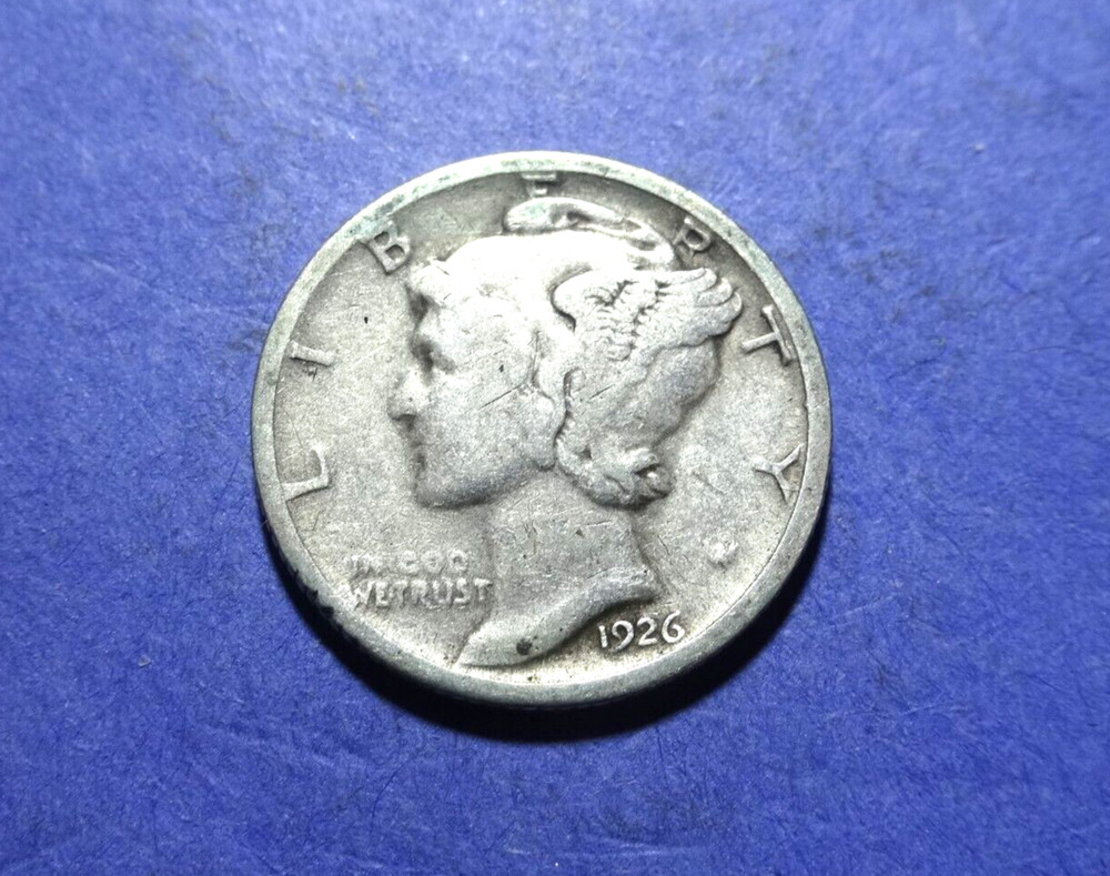 1926-S Mercury Dime  Ch. Fine
