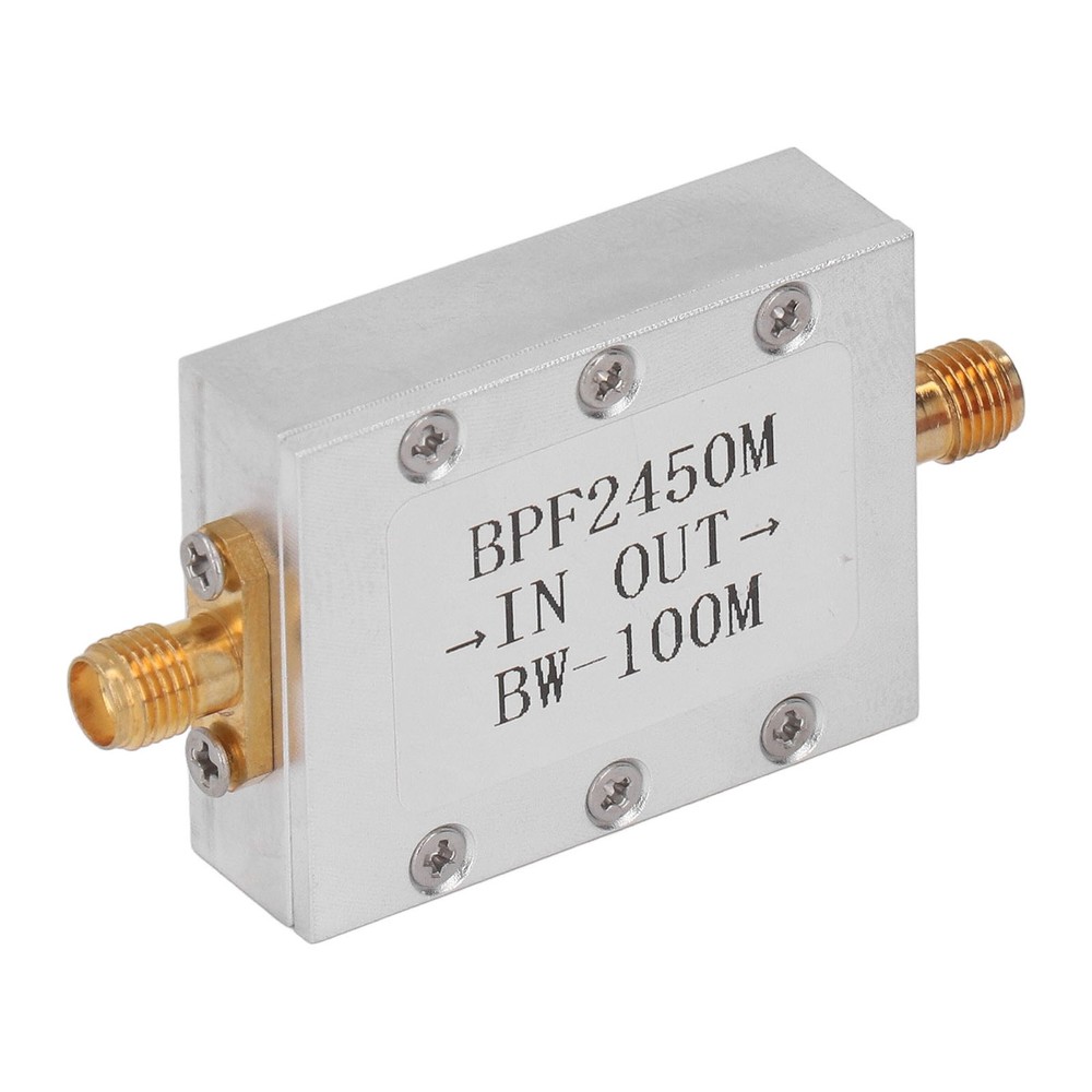 Bandpass Filter 2.4G 2450MHz Low Loss SMA Interface Bandpass Filter Module For ˇ