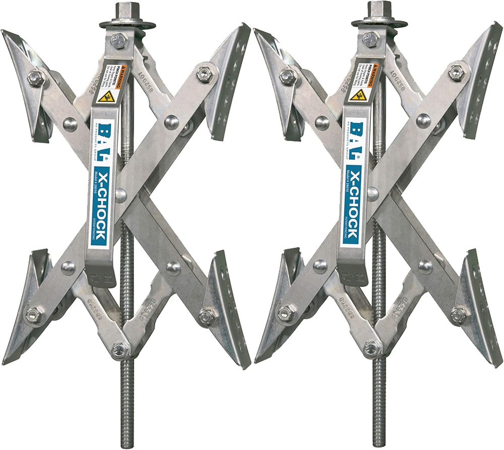 X-Chock Wheel Stabilizer - Pair - One Handle - 28012