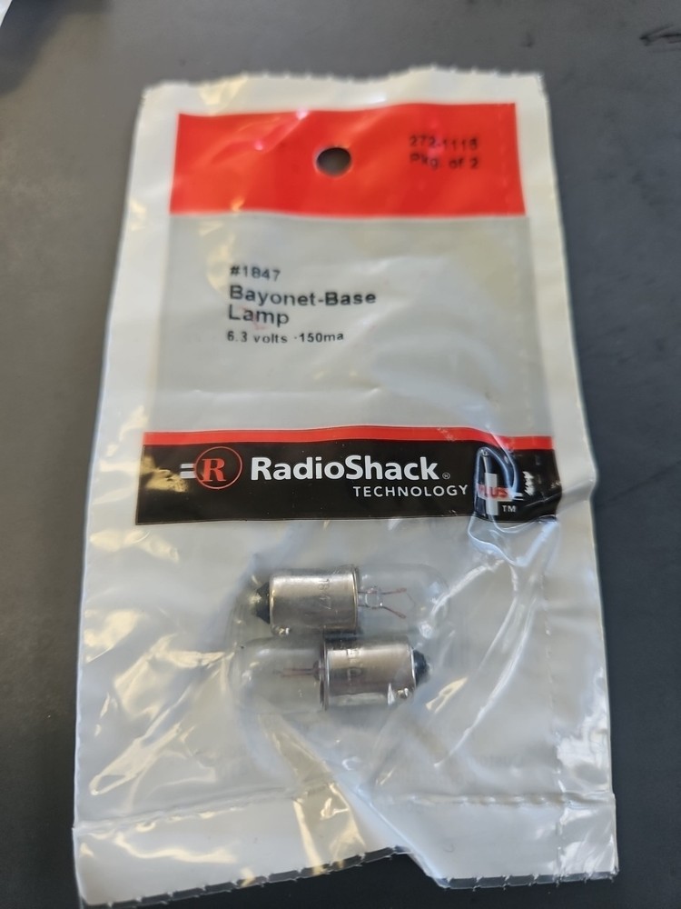 RadioShack 6.3v 150ma Incandescent Flashlight Bulb (2-pack)