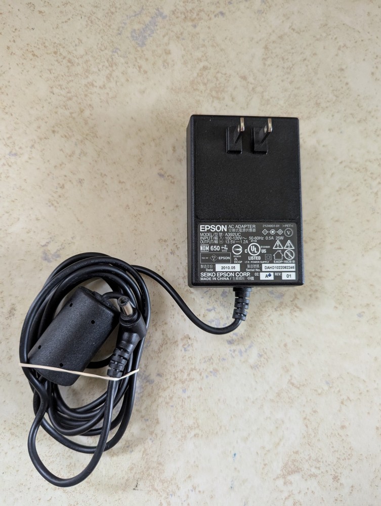 Epson AC Adapter Model A392UC Genuine Epson