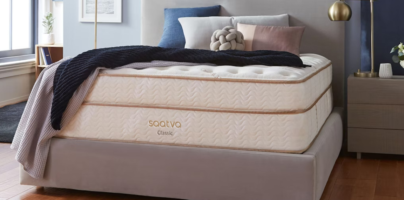 Saatva Classic Organic Cotton USA Made Mattress