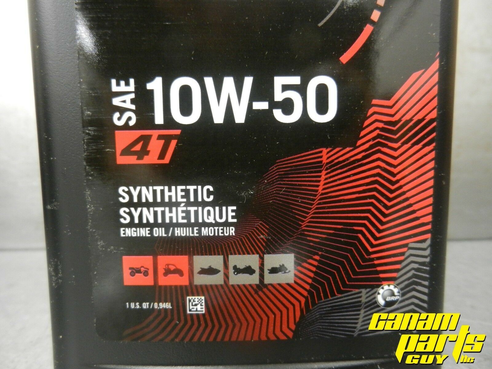 Can Am Maverick X3 Rotax 900 Ace Engine Oil Change Kit 10W-50 4T Synthetic