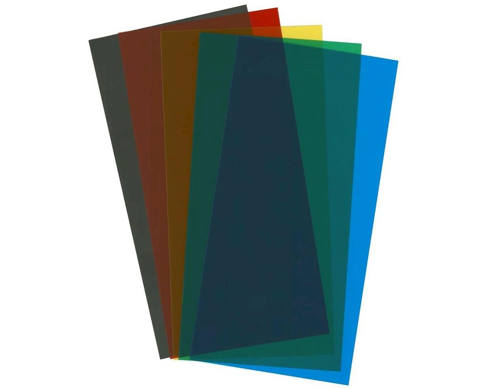 Evergreen Scale Models Assortment Transparent Sheets Set 6X12X.010 5 pc