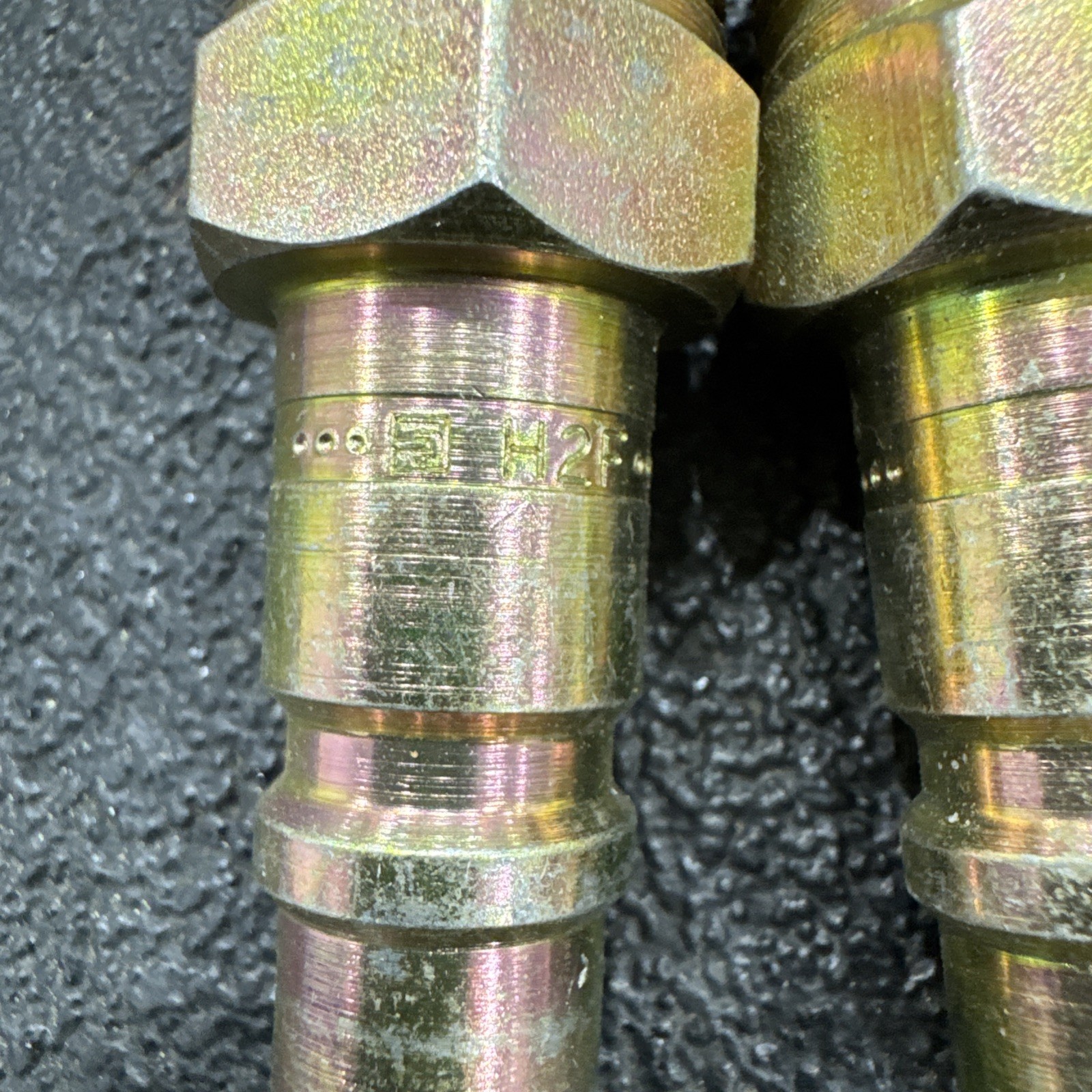 PARKER 1/2" Quick connector Male/Female H2f COUPLER 1/2 NPT FEMALE BRASS Lot B17