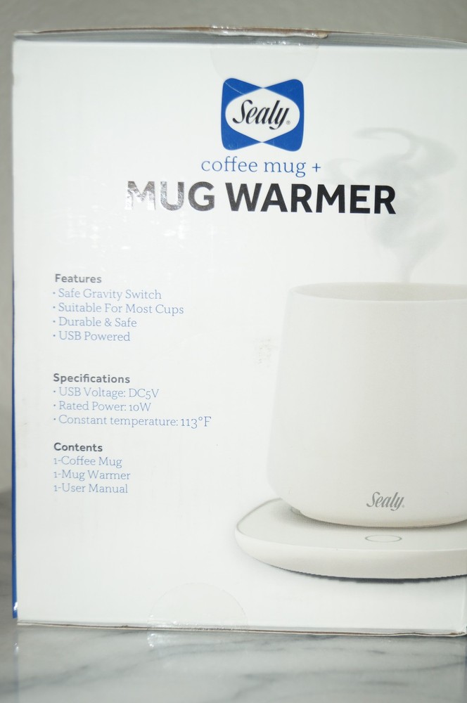 Sealy Mug Warmer New Open Box