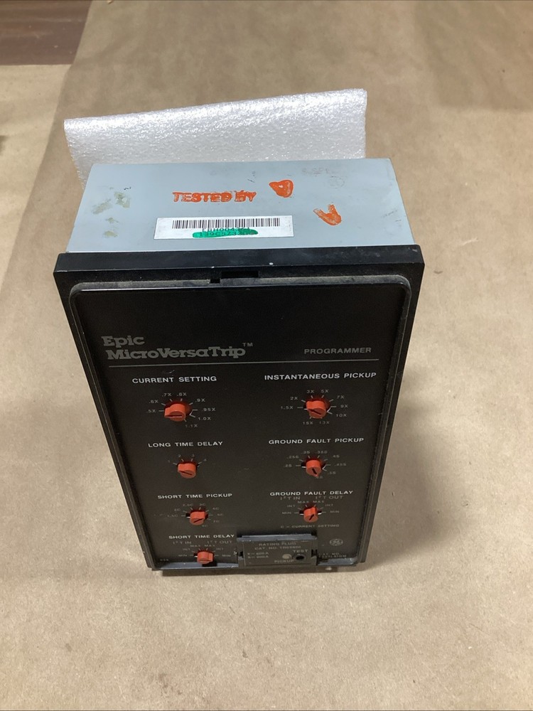 GE TS20LSIGM Epic MicroVersa Trip Unit Programmer 800A/800A TR8S800