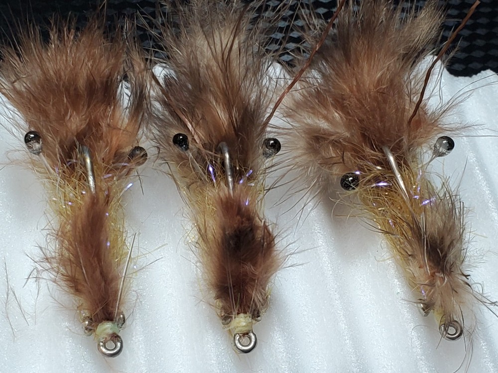 Capt. Ken's Marabou Flats Shrimp, Shrimp Fly, Redfish Fly, Permit Fly, Bonefish