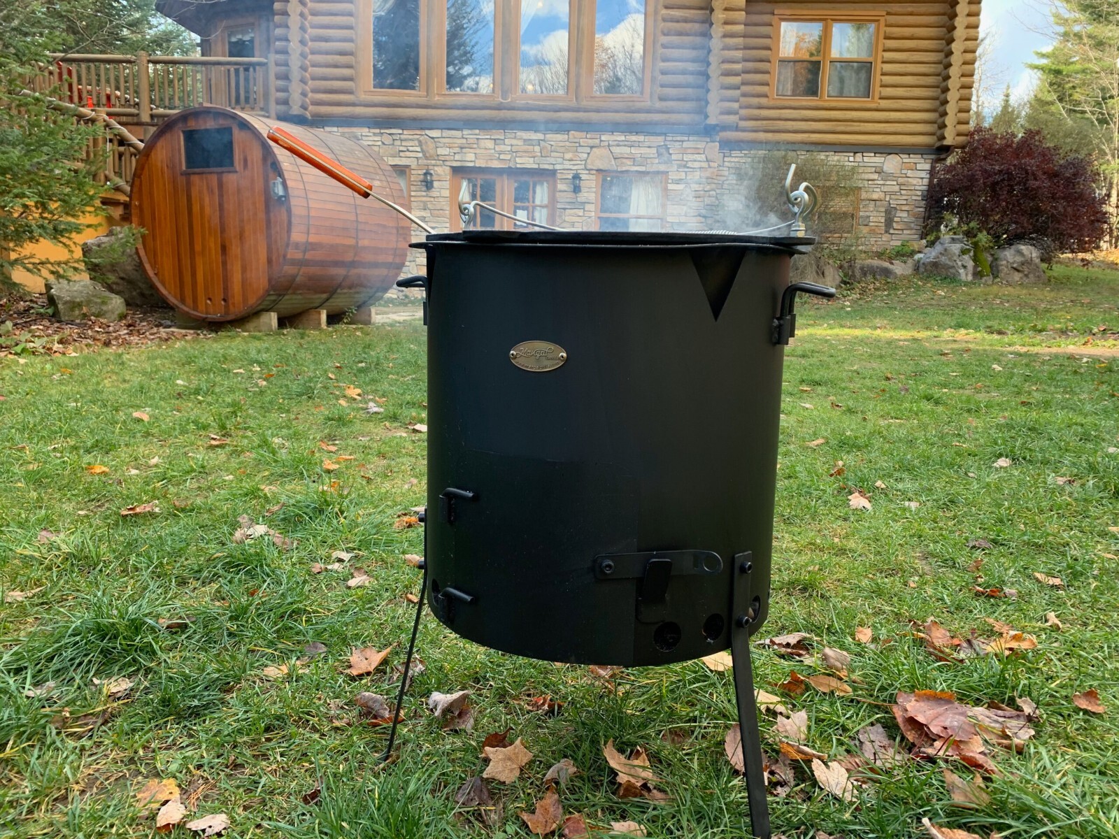 22L Authentic Uzbek Kazan Traditional Cast Iron Cauldron Pilaf Plov Lagman Wok