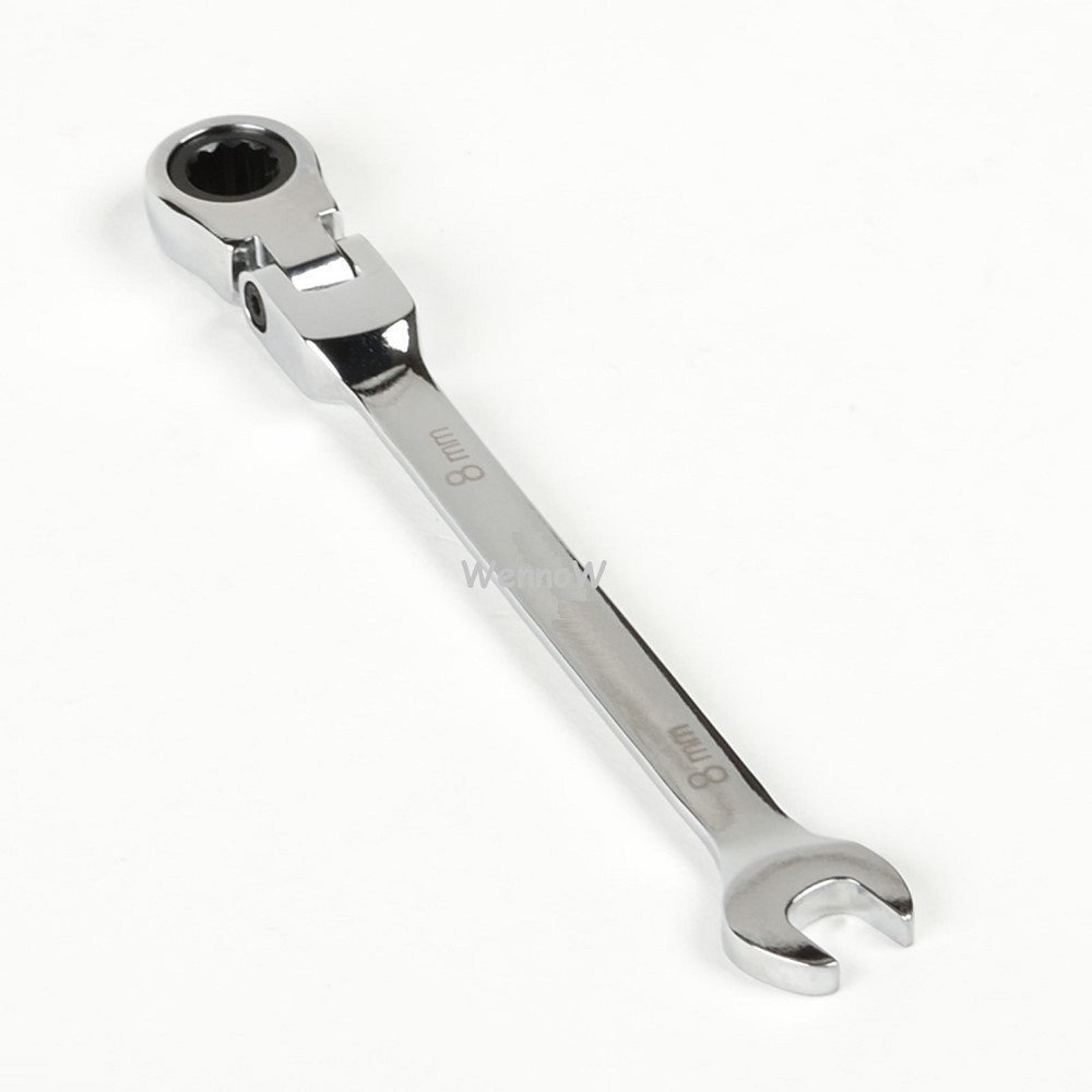 8mm Flexible Reversible Ratchet Wrench Ratcheting Socket Spanner