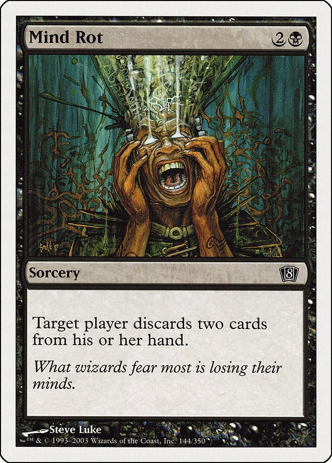 Mind Rot 8th Edition 144 MTG MP