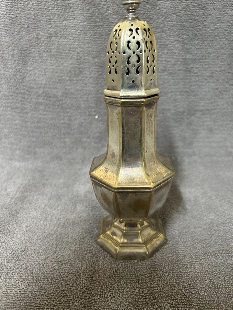 Vintage English Silver Plated Sugar Shaker