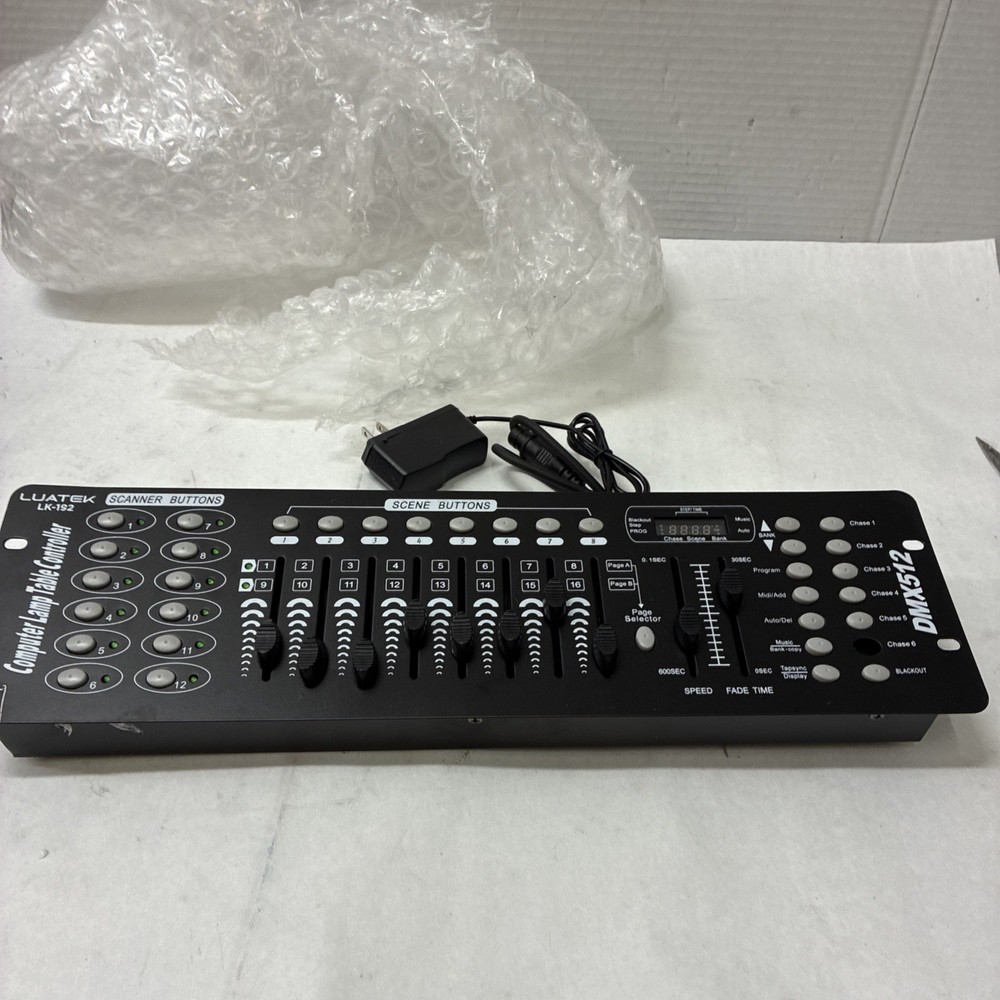 LUATEK LK-192 Computer Lamp Table Controller DMX512
