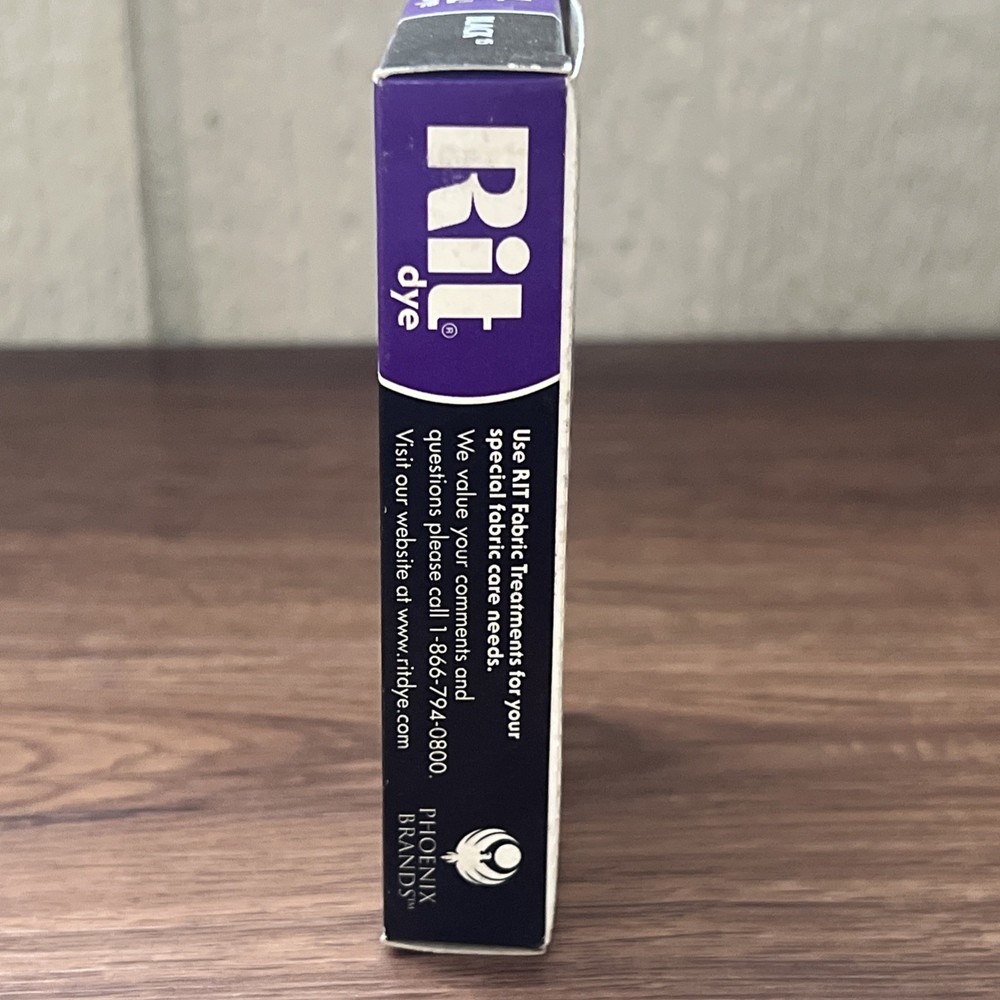 Vintage RIT Fabric TINT & DYE - 15 BLACK