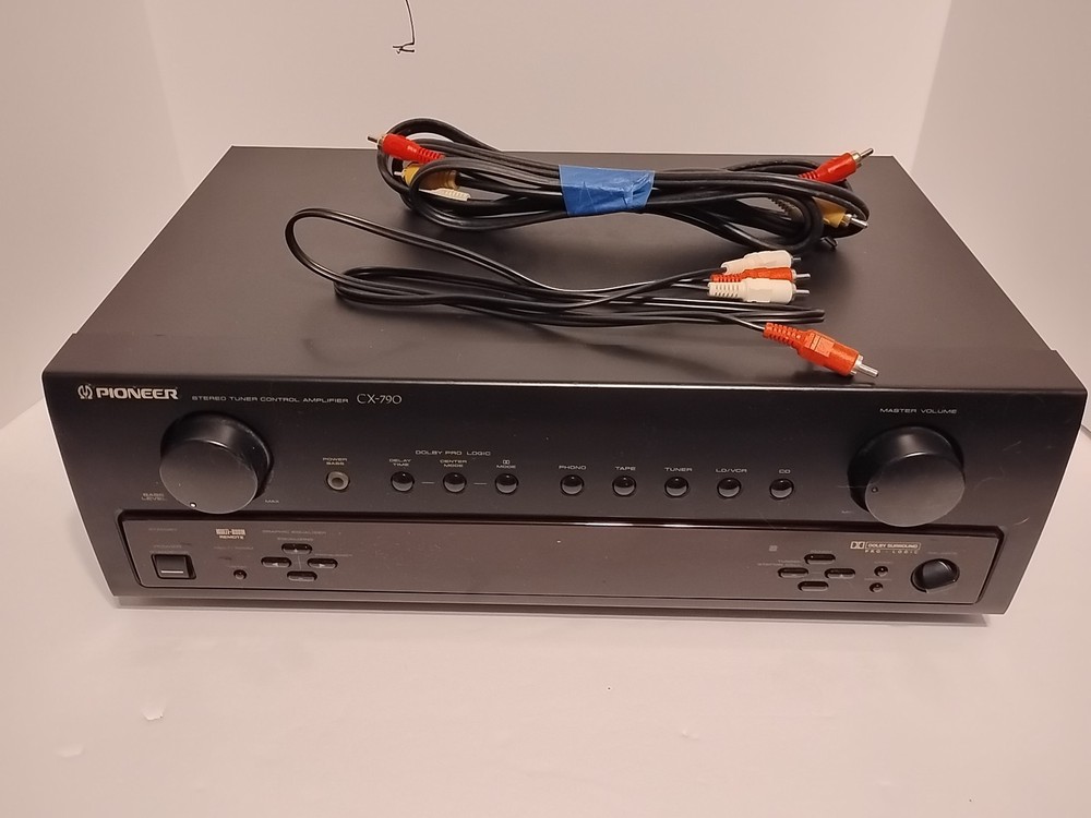 PIONEER CX-790 Stereo Tuner Control Amplifier- Tested- READ