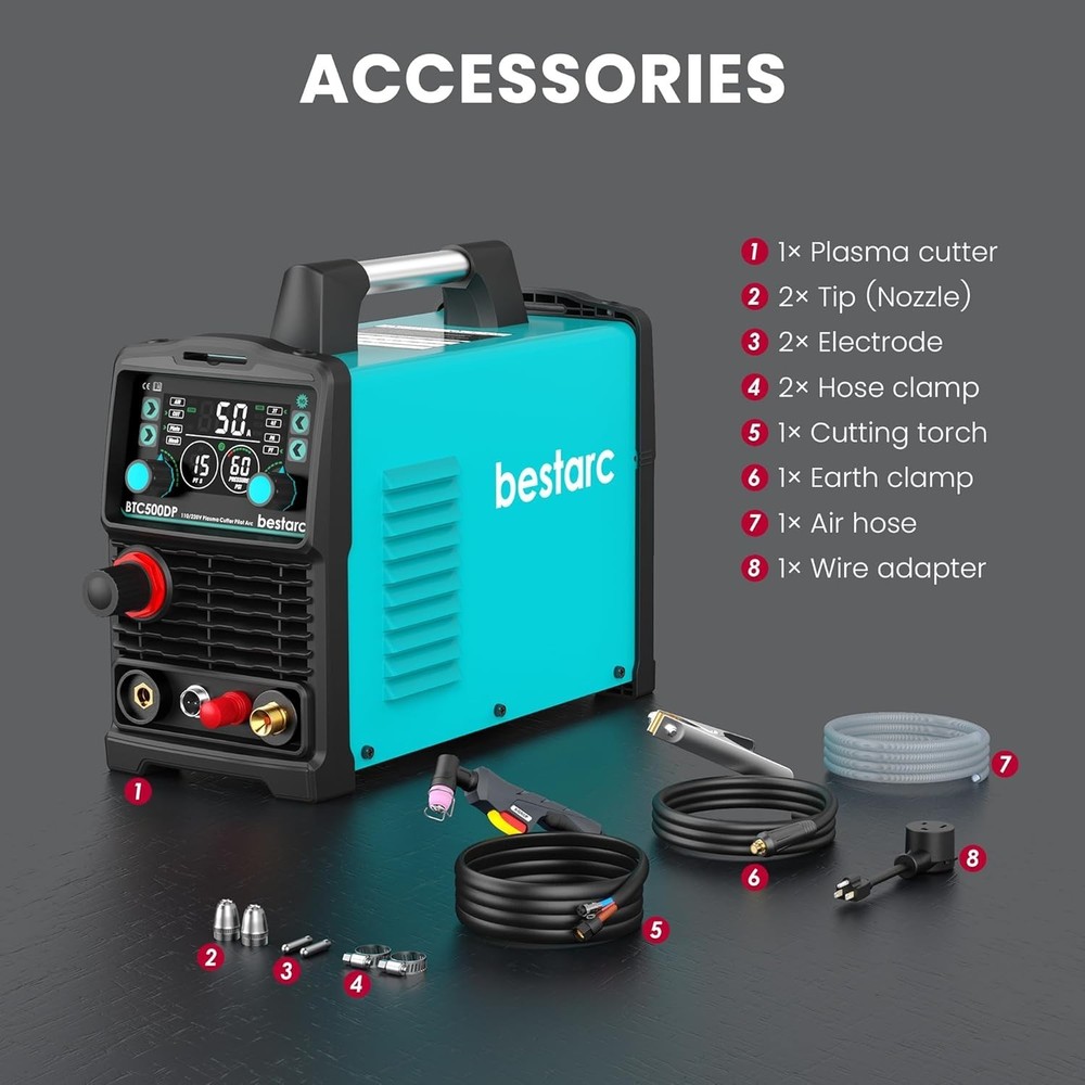 Efficient Plasma Cutter for Home and Workshop Use with Powerful Performance