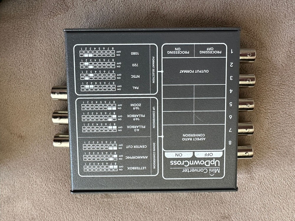 Black Magic Design UpDownCross Mini Converter and amplifier