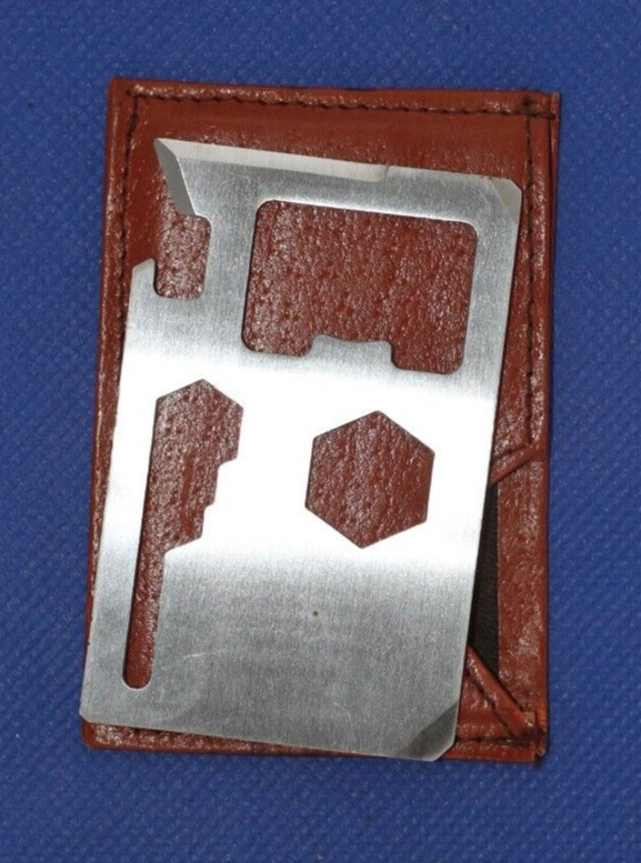 Vintage Pocket Tool knife, Flat Wallet Size, NOS