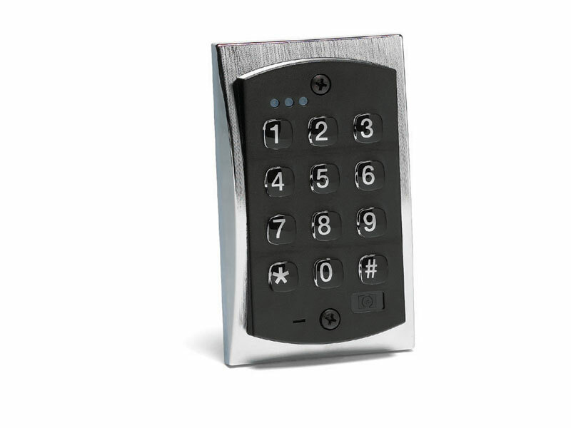 Linear 2000e, 0-294021 Series e Style Flush-mount Backlit Access Control Keypad
