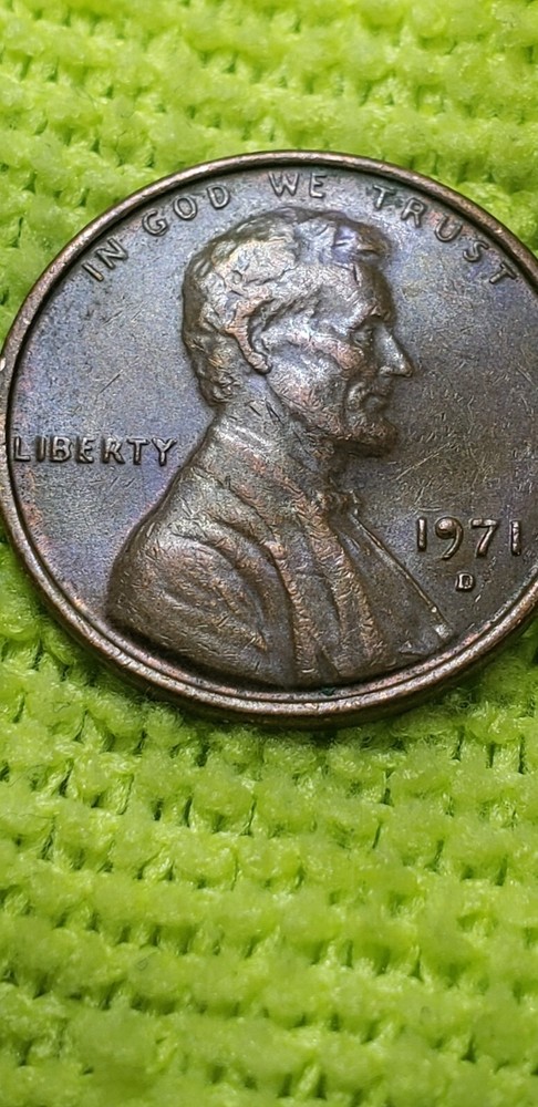 RARE 1971 “D” Lincoln Memorial Penny Error