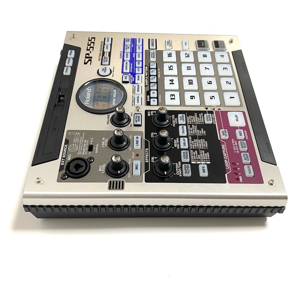Roland SP-555 Creative Sampler Effector Digital DJ Turntable Performance Effects