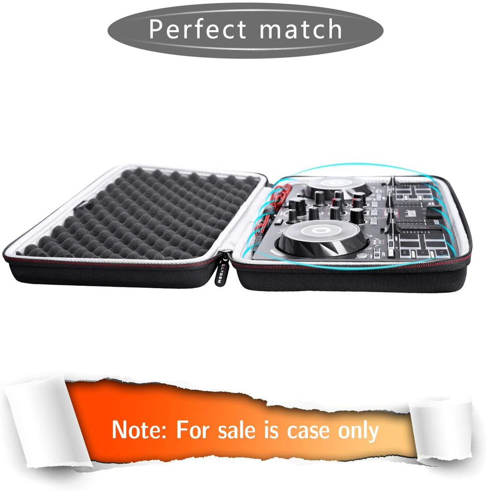 LTGEM DJ Controller Case for Hercules Djcontrol Inpulse 200 / Djcontrol Inpulse