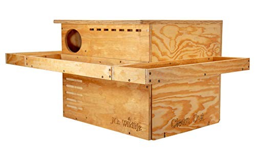 JCS Wildlife 3 Sided Platform Barn Owl Nesting Box