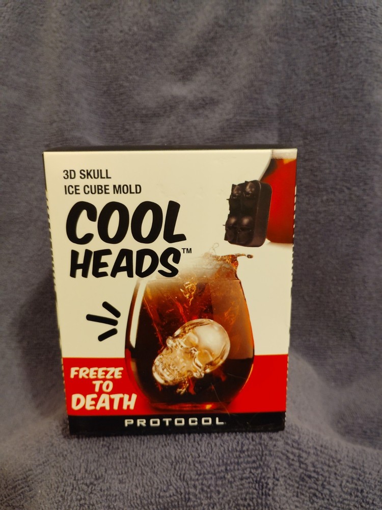 3D Skull Ice Cube Mold