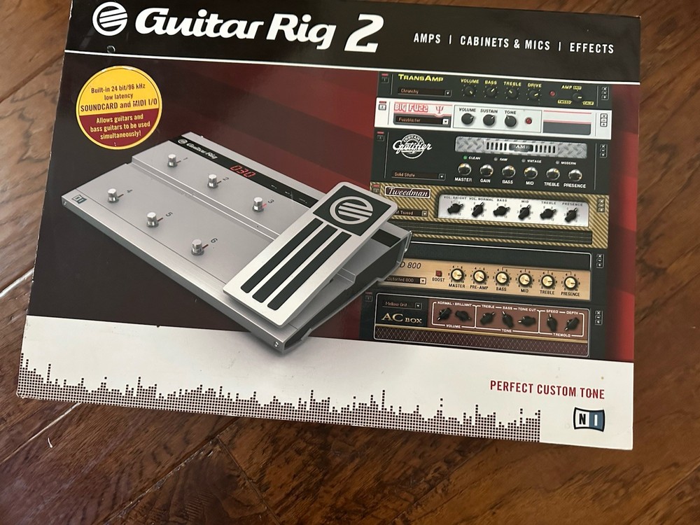 GUITAR RIG 2 Native Instruments New In Box