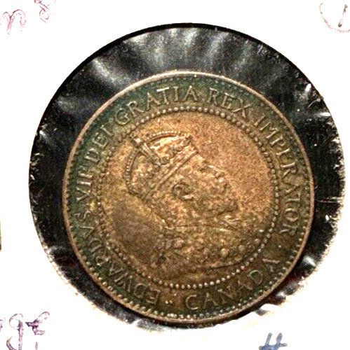Canada 1902 large cent KM 8 AU (1)