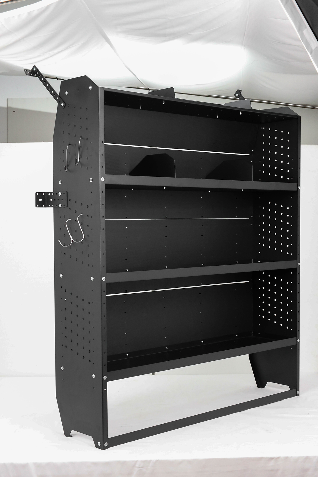 2Cargo Van Shelving Storage for Mid/High Roof Ford Transit 52''W x 60''H x 13''D