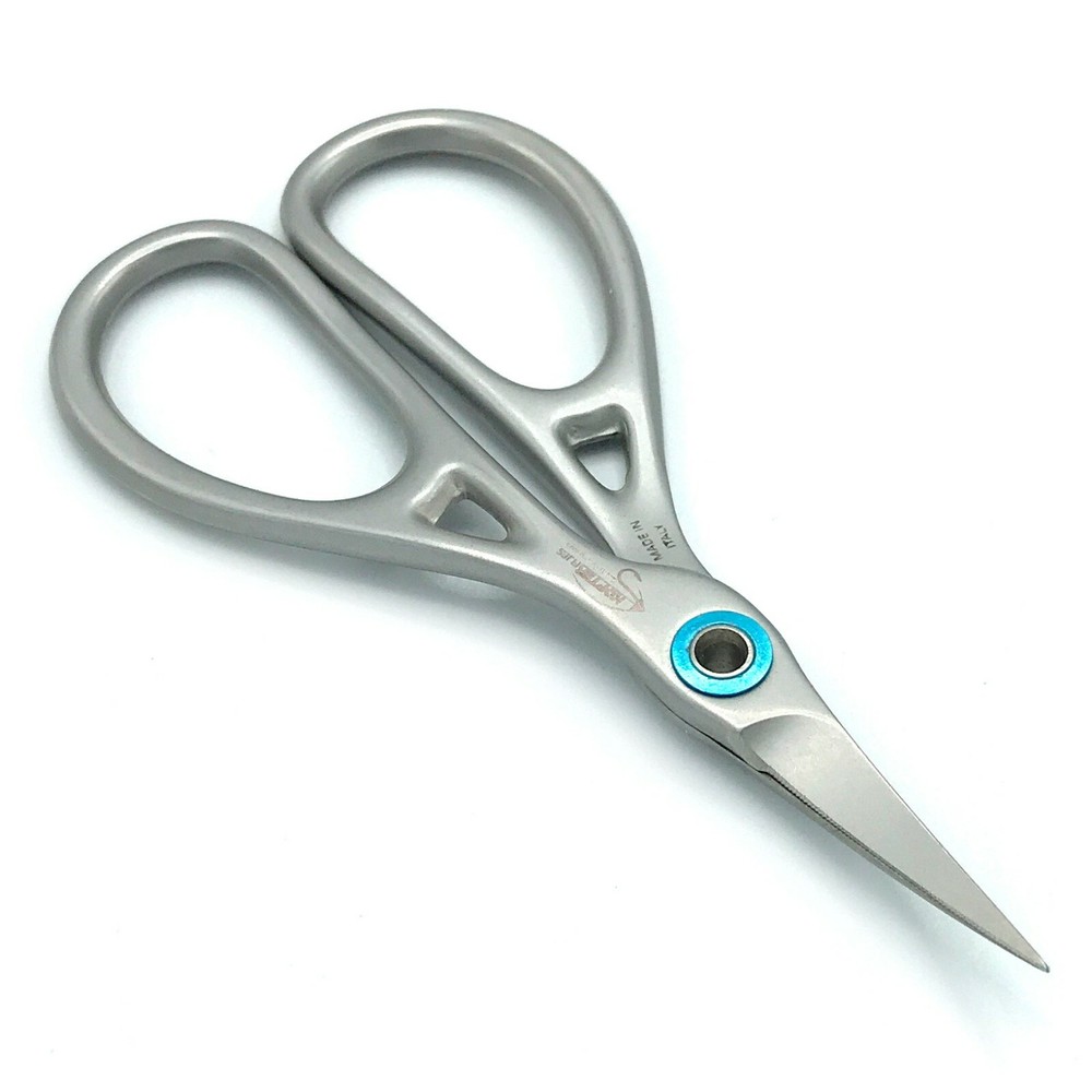 KOPTER ABSOLUTE CURVED SCISSORS - Fly Tying Serrated, Thin Point, 3-3/4" NEW!