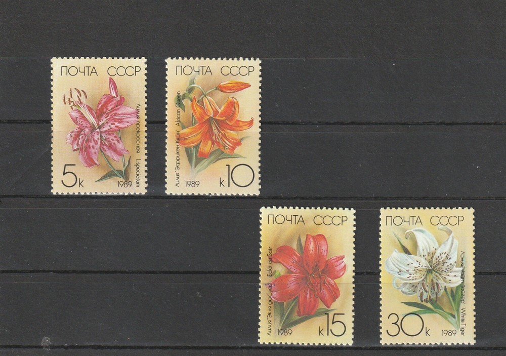 USSR Mi. No. 5931-5934.---1989.      T-01