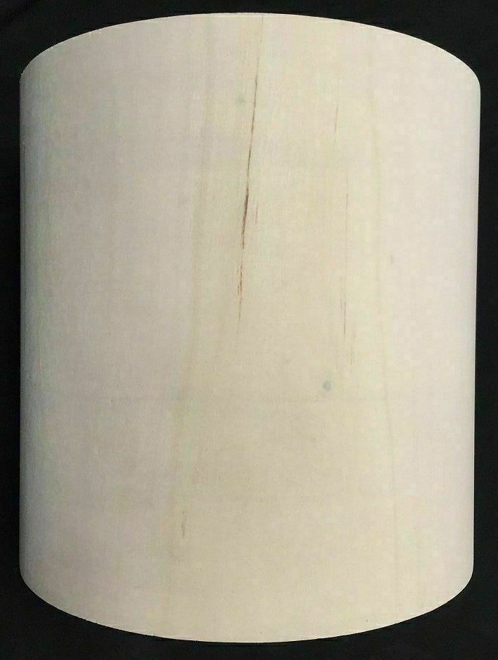 10" RAW WOOD TOM DRUM SHELL W/ BEARING EDGES - 8" DEEP
