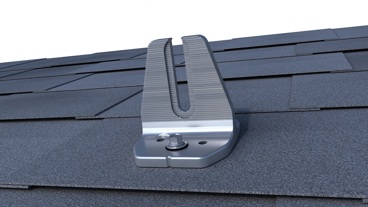 IronRidge QM-HUG-01-M1 QuickMount Halo UltraGrip in Mill