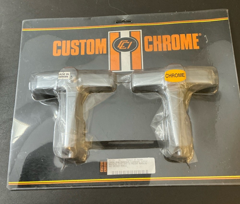 Custom Chrome Rear Passenger Floorboard Support Bracket 98-379