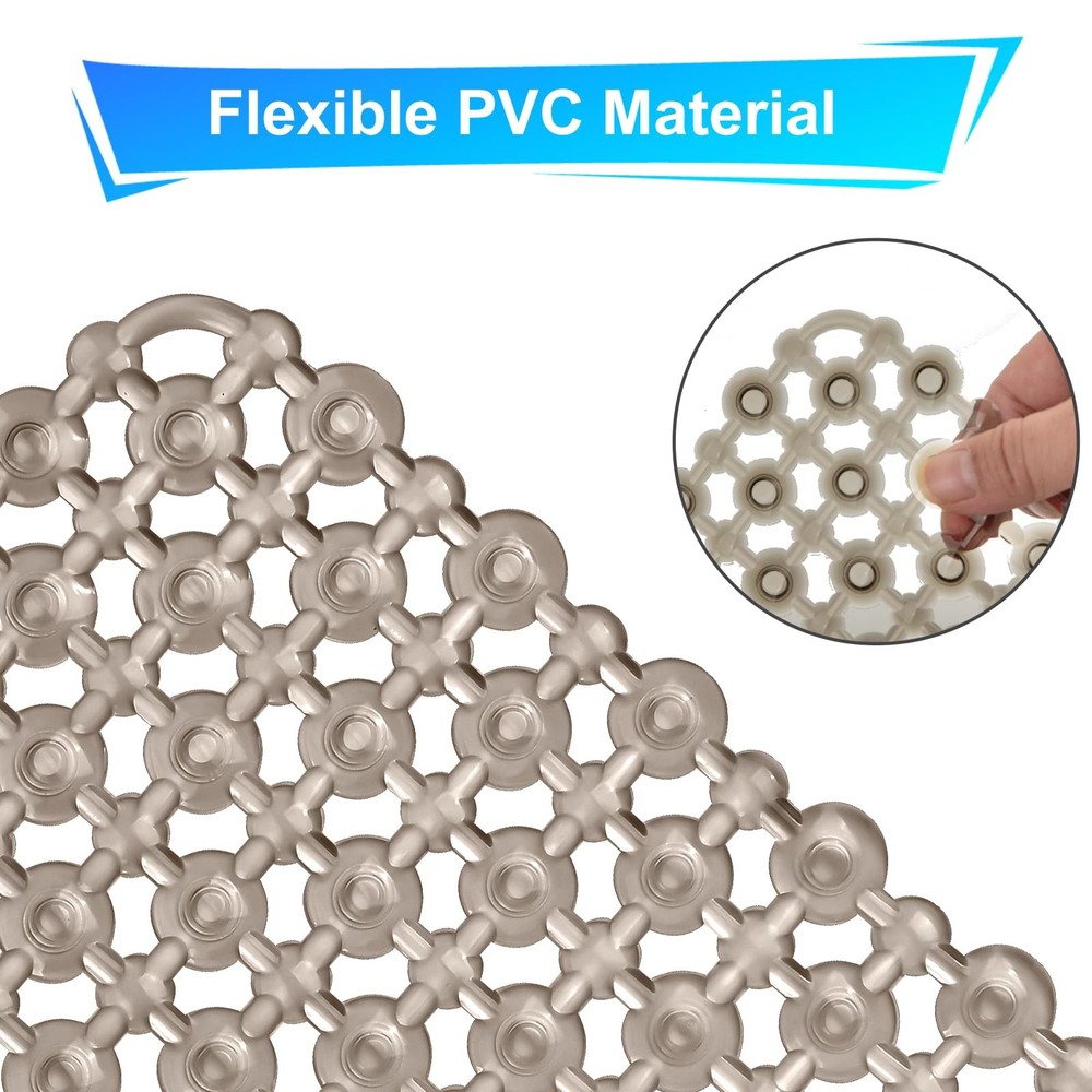 2 Pack Kitchen Sink Mat Plastic Protect Mat PVC Eco-friendly Kitchen Adjustab...