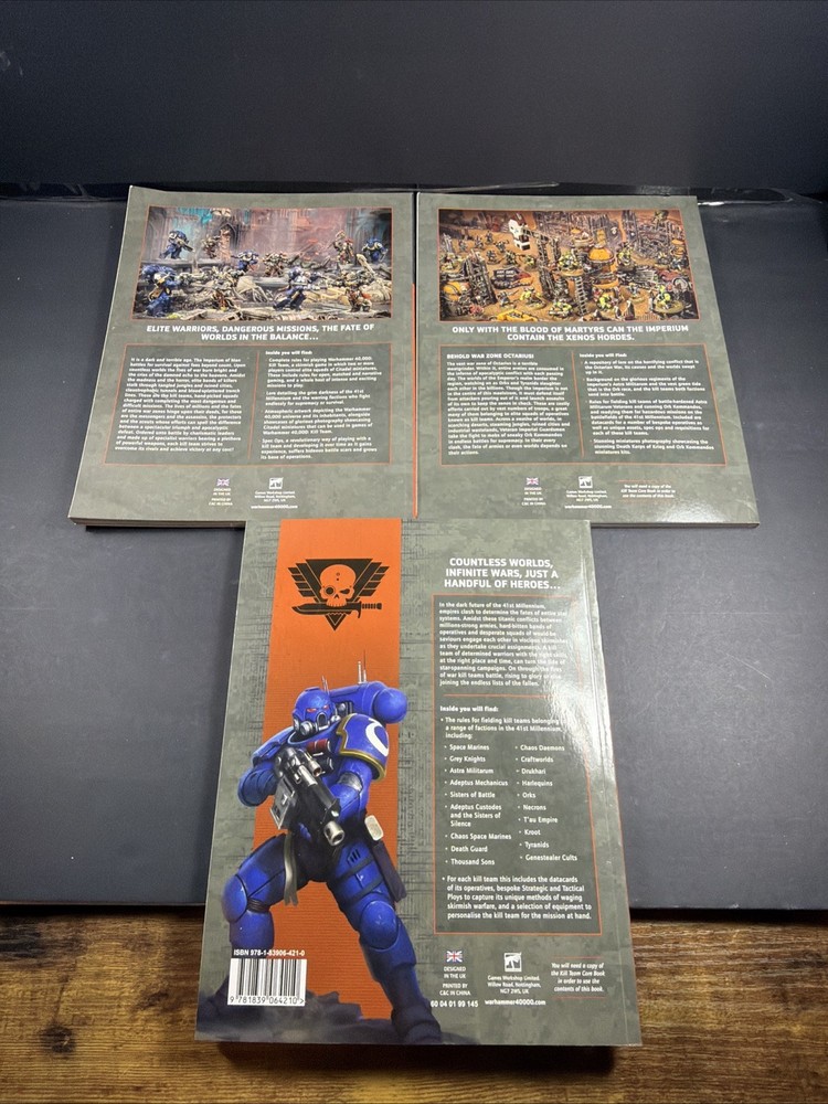 Warhammer 40k Kill Team (2021) Bundle - Core Book, Compendium & Octarius